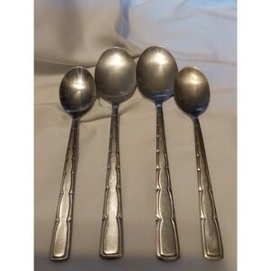 Stanley‎ Roberts Cheer Stainless Lot of 2 Teaspoons & 2 Tablespoons-Discontinued